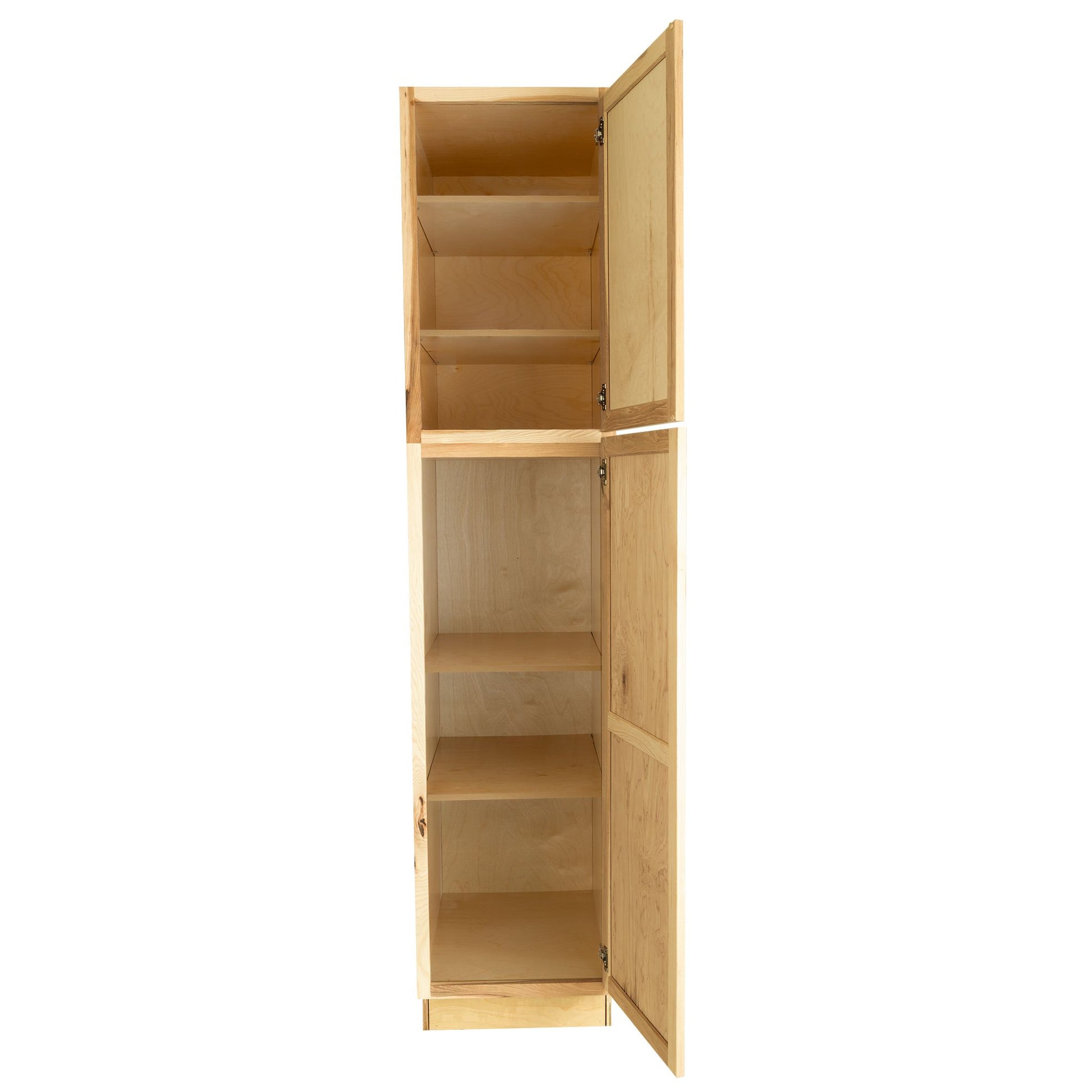 Pantry Kitchen Cabinet Rustic Hickory