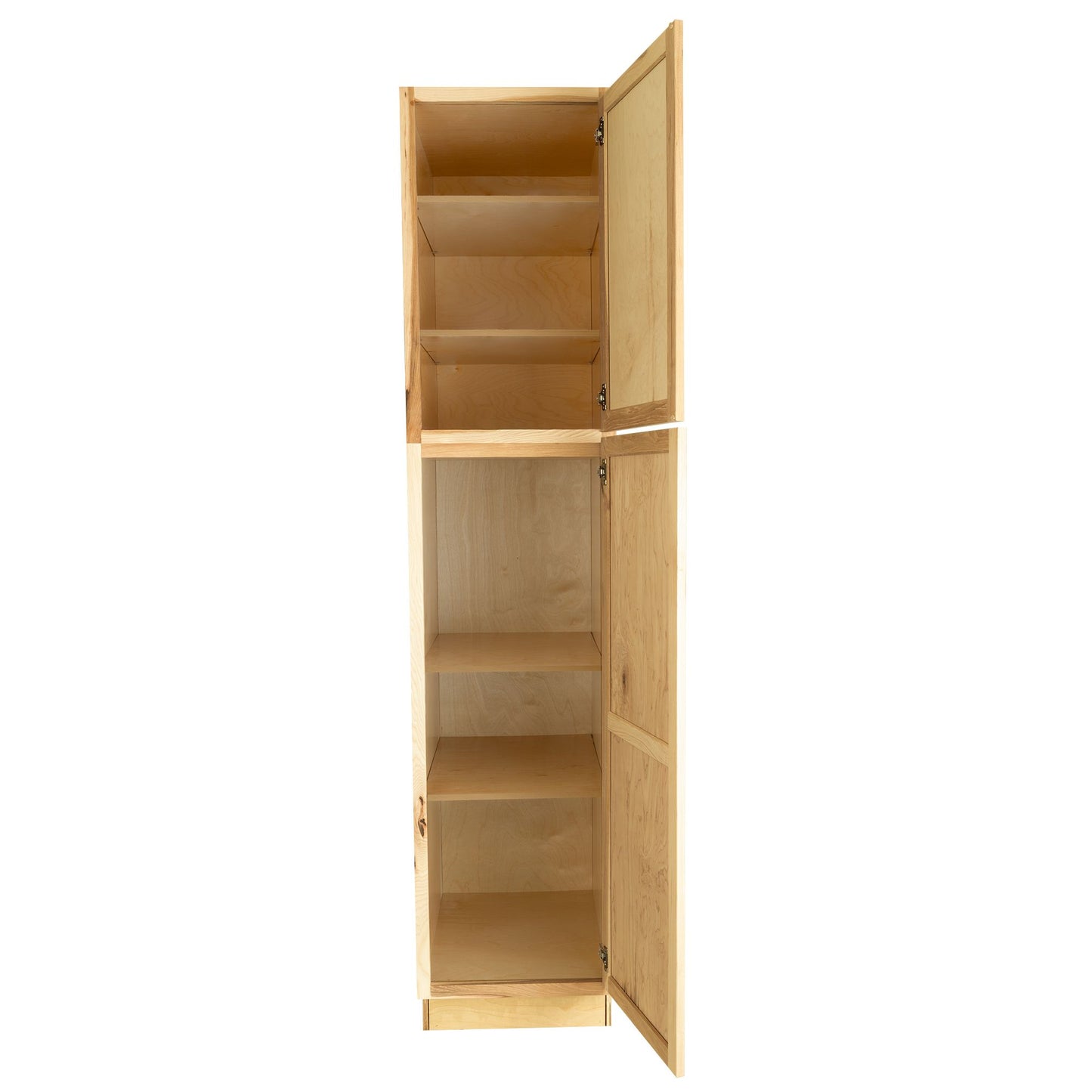 Quicklock Rustic Hickory Pantry Cabinet