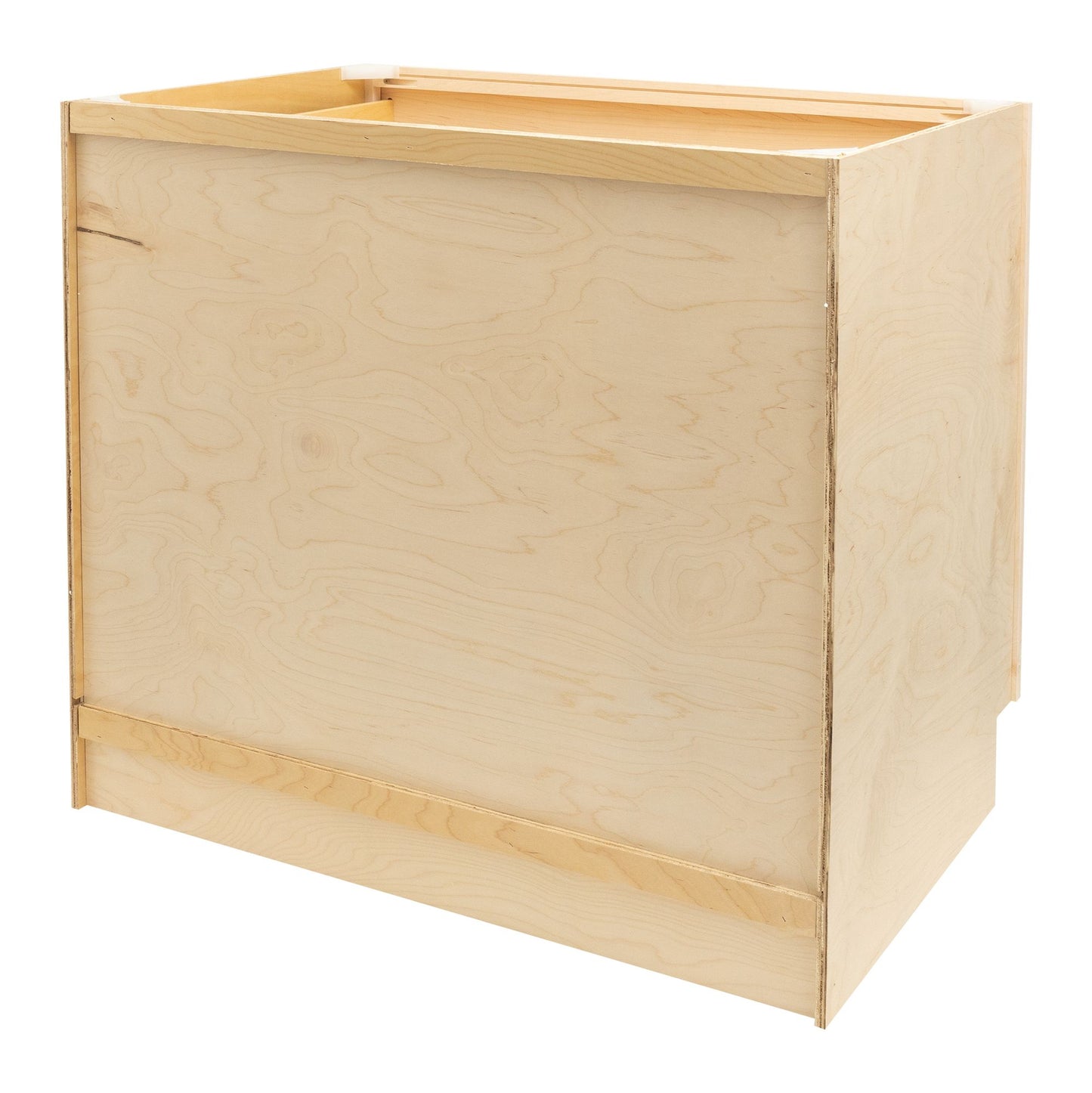Quicklock Raw Hickory Sink Base Cabinet