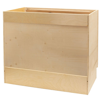 36" Bathroom Vanity | Raw Maple