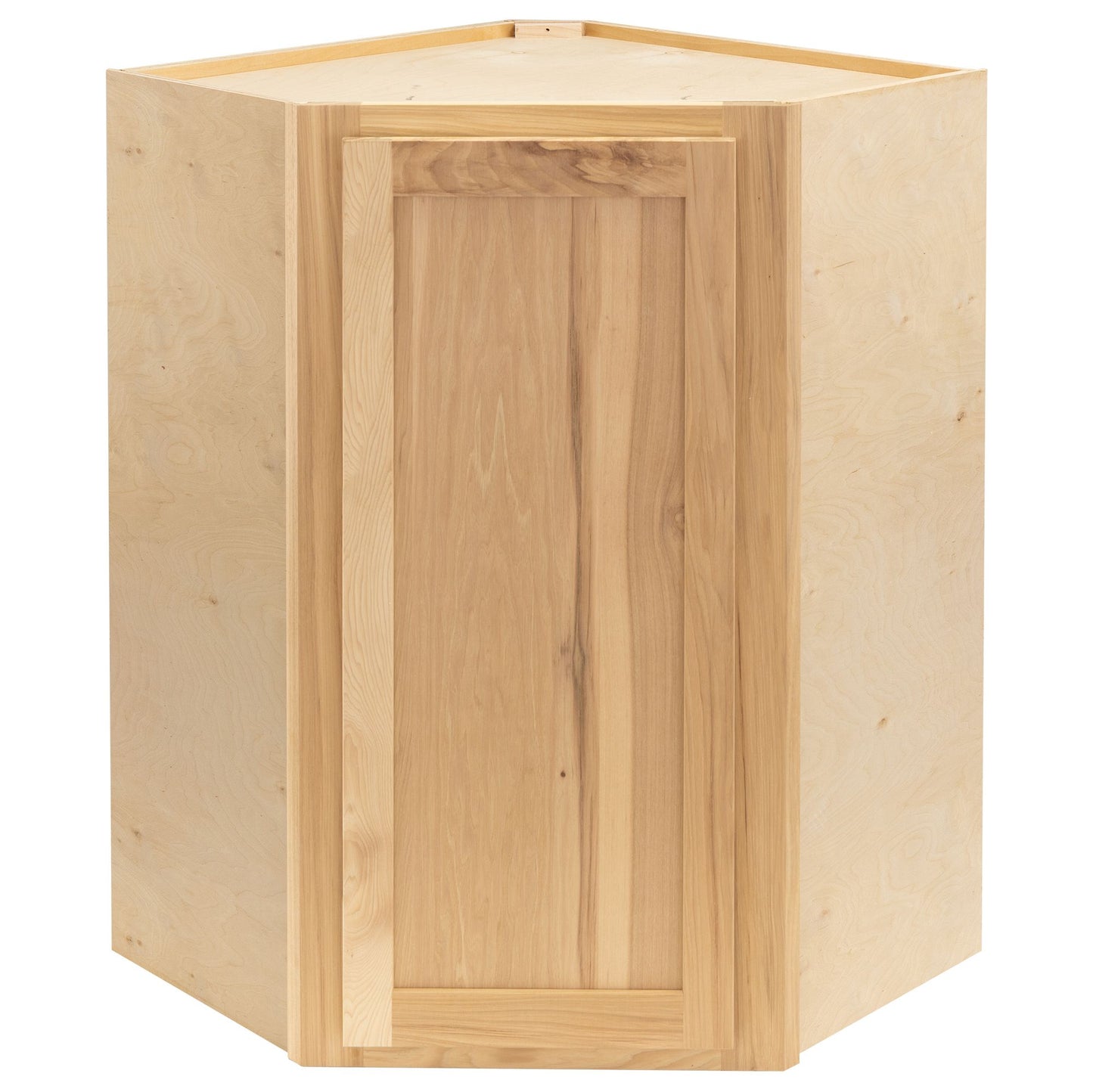 Quicklock Rustic Hickory Wall Corner Cabinet