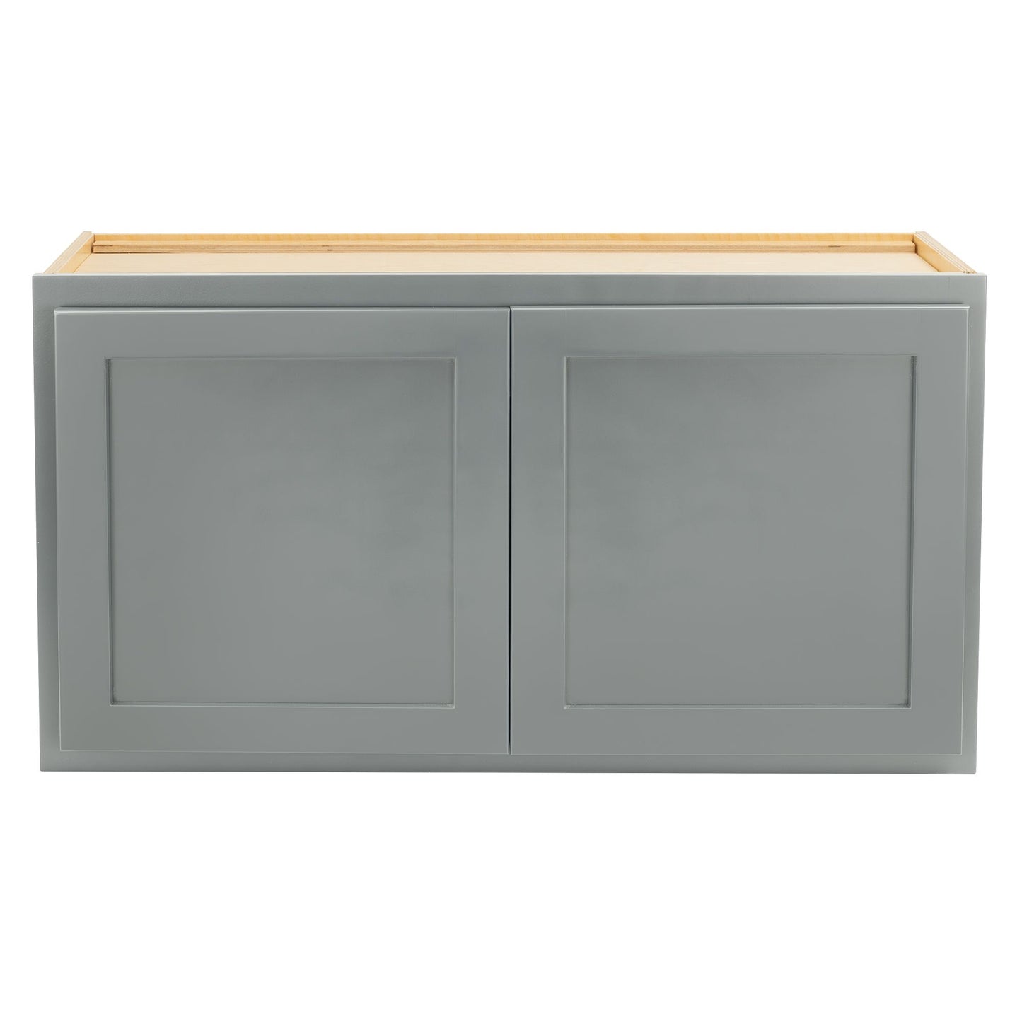 Quicklock Magnetic Gray Wall Microwave Cabinet