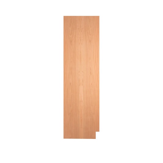 Quicklock RTA (Ready-to-Assemble) Raw Cherry .25"X23.25"X84" Left End Panel