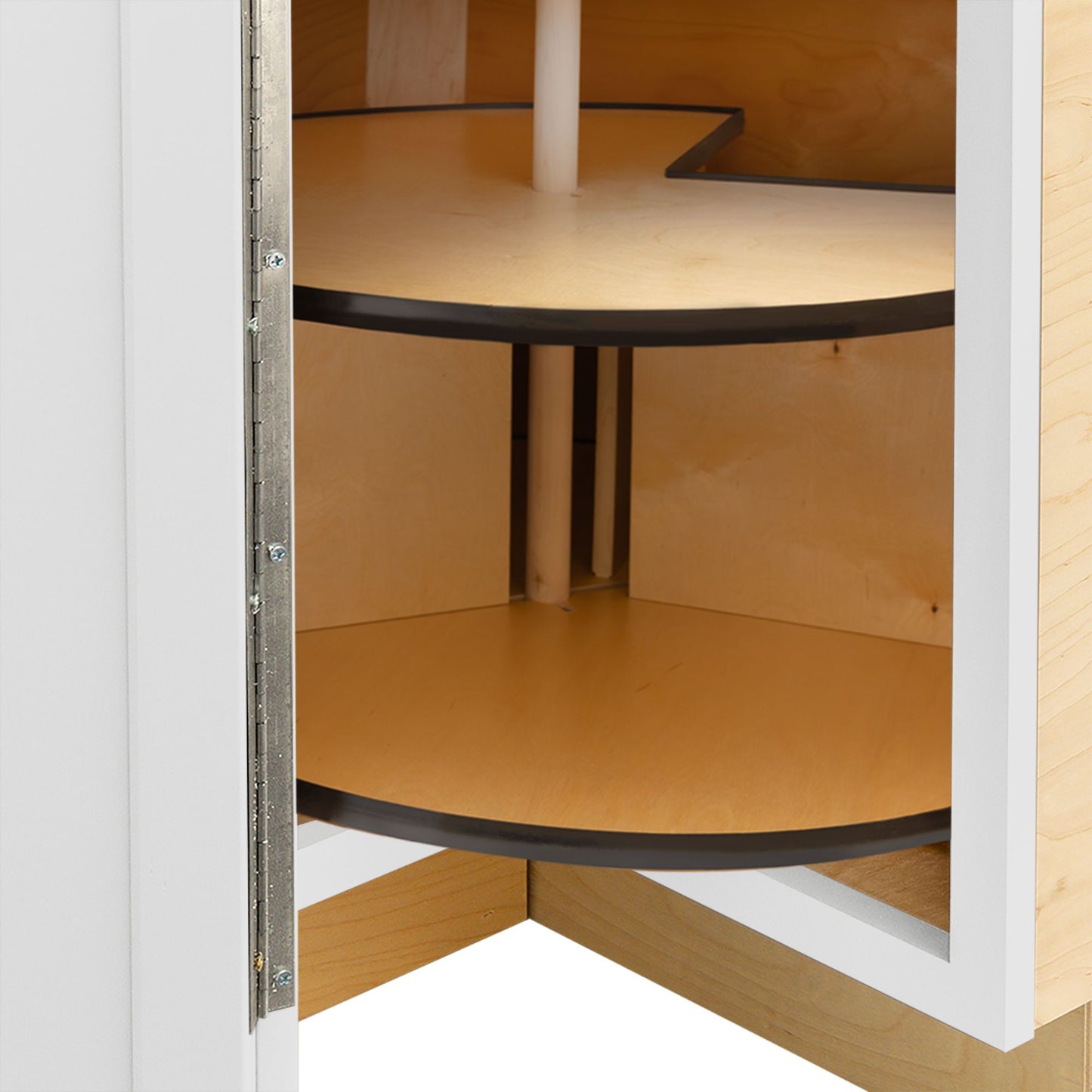 Quicklock Pure White Lazy Susan Cabinet