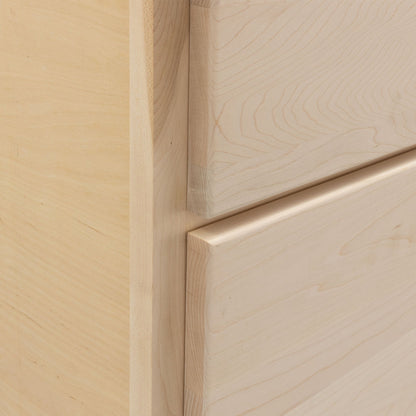 12" - 24" Kitchen Cabinet Raw Maple Base Cabinet