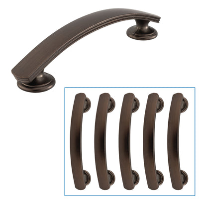 Drawer Pull & Cabinet Handle 3  ¾" Weathered Copper
