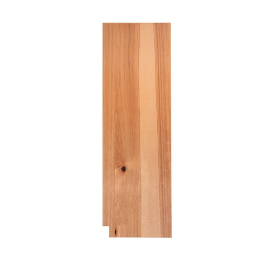 Quicklock RTA (Ready-to-Assemble) Raw Hickory .25"X23.25"X84" Left End Panel