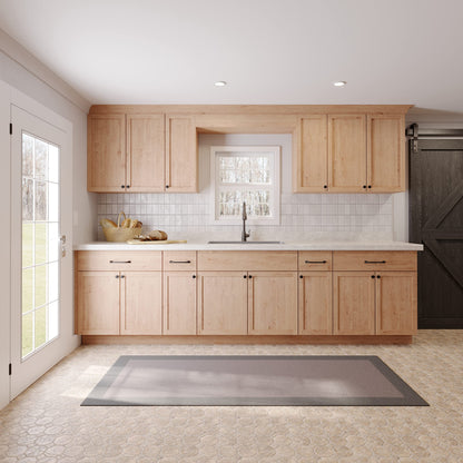 Kitchen Cabinet Set Raw Maple - Large