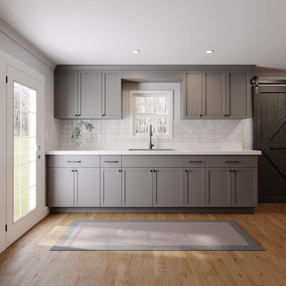 Kitchen Cabinet Set Magnetic Gray  - Large