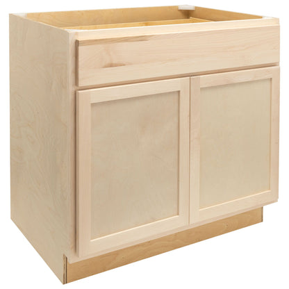 Kitchen Cabinet Set Raw Maple