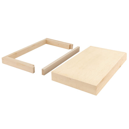 Floating Shelf | Raw Maple | 12" Depth