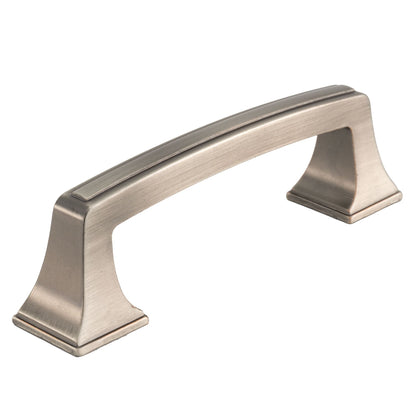 Drawer Pull & Cabinet Handle 3" Antique Silver