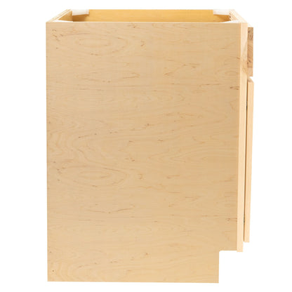 12" - 24" Kitchen Cabinet Raw Hickory Base Cabinet
