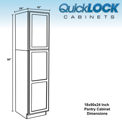 Pantry Kitchen Cabinet Raw Hickory