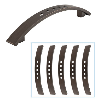 Drawer Pull & Cabinet Handle 3 ¾" Weathered Copper