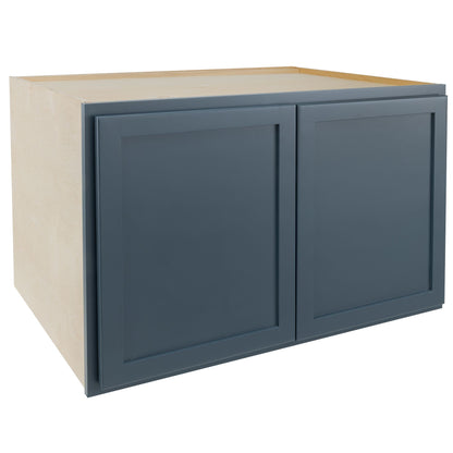 Refrigerator Wall Kitchen Cabinet Needlepoint Navy