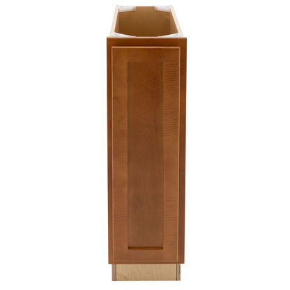 9" Kitchen Cabinet Provincial Stain Base Cabinet