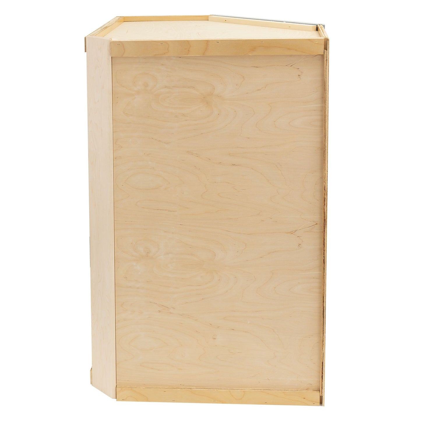 Quicklock Magnetic Gray Wall Corner Cabinet