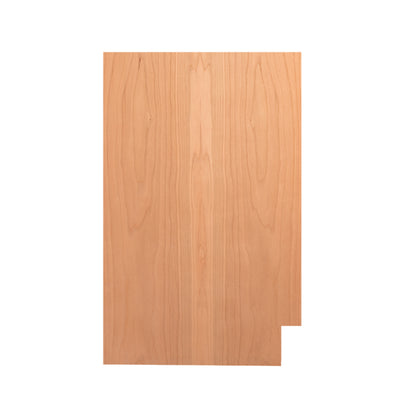 Left and Right Base Cabinet End Panel Raw Cherry