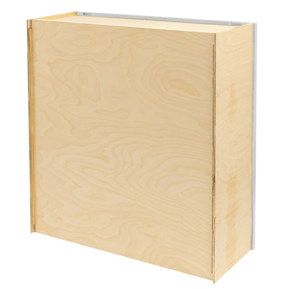 Laundry Room 2 Cabinet Set Pure White