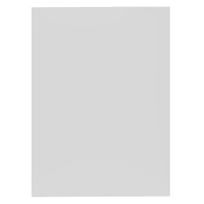 Refrigerator & Microwave Wall Cabinet End Panel Pure White
