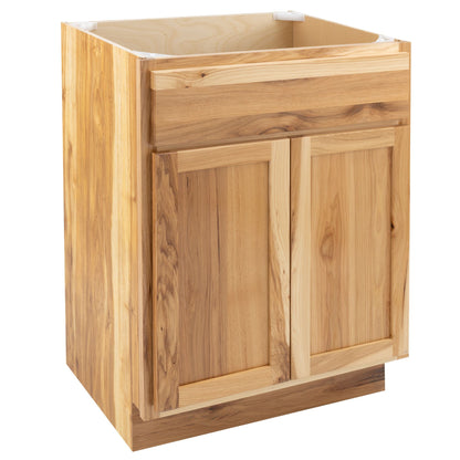 24" Bathroom Vanity | Rustic Hickory