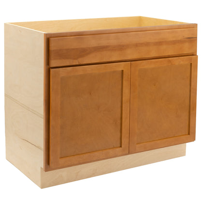 Sink Base Kitchen Cabinet Provincial Stain Base Cabinet