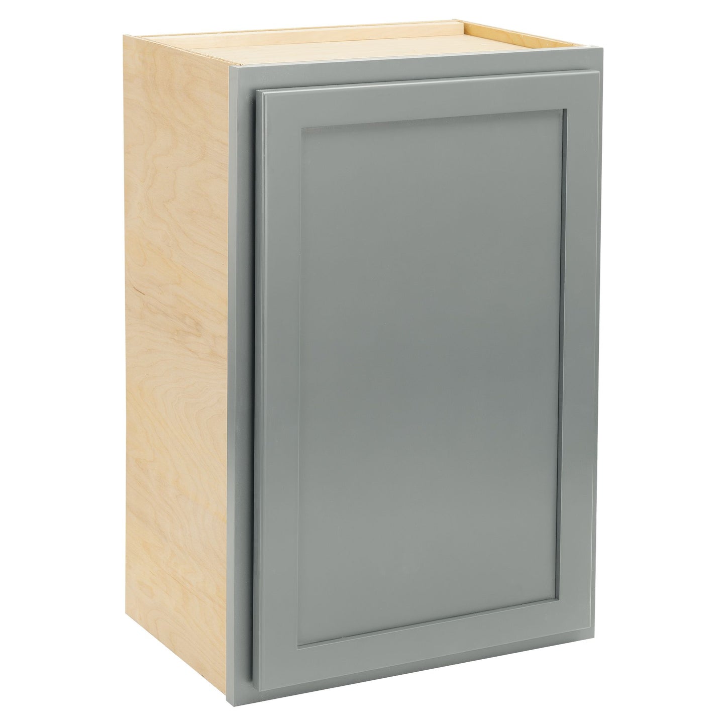 Quicklock Magnetic Gray Wall Cabinet - Single Door