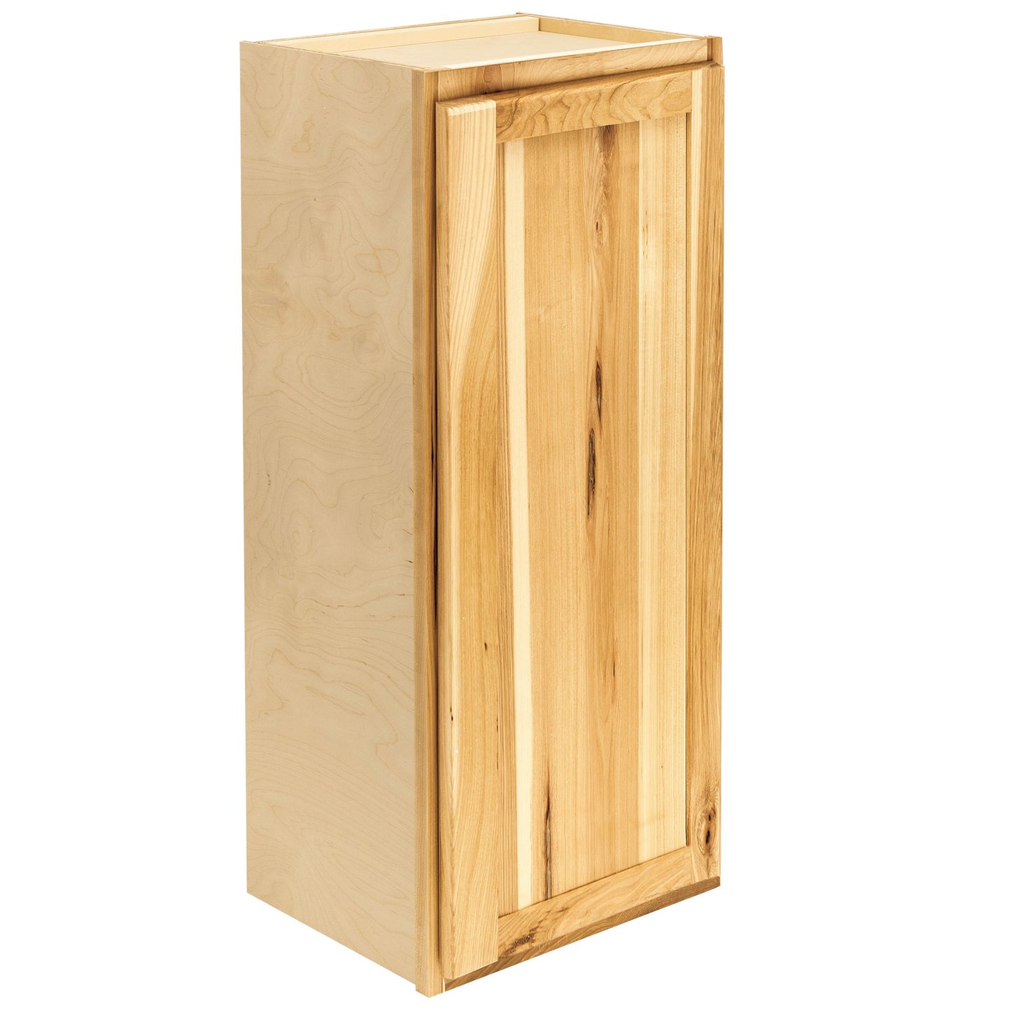 Quicklock Rustic Hickory Wall Cabinet - Single Door