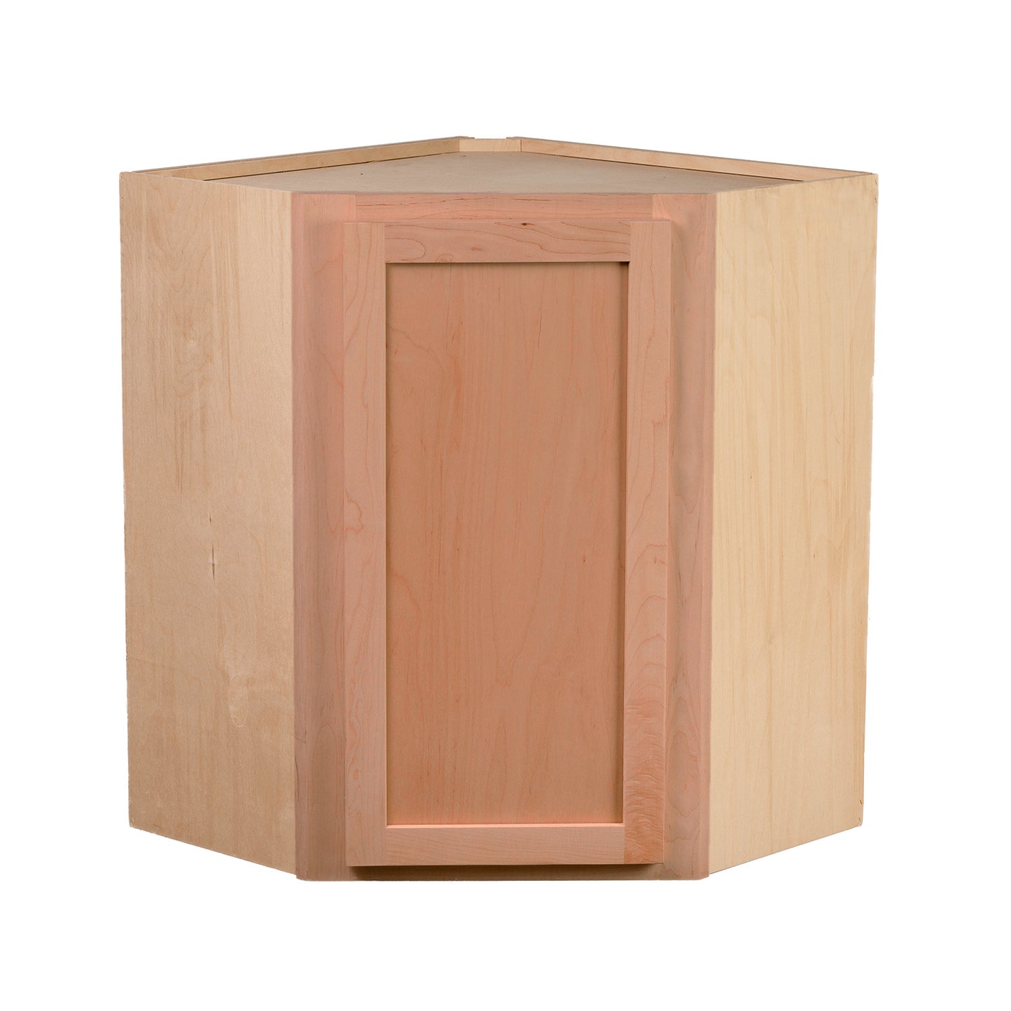Quicklock Raw Cherry Wall Corner Cabinet