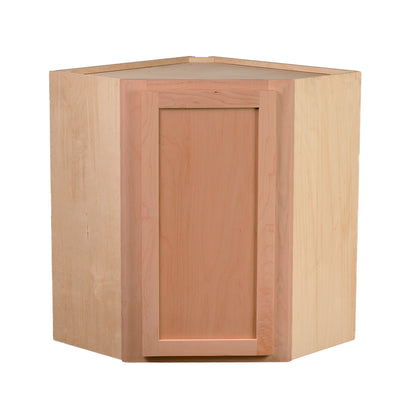 Corner Wall Kitchen Cabinet Raw Cherry