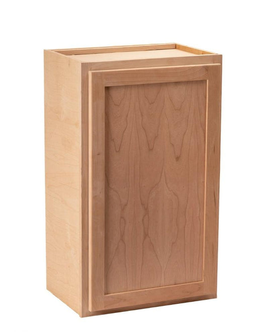 Quicklock RTA (Ready-to-Assemble) Raw Cherry 18"Wx30"Hx12"D Wall Cabinet