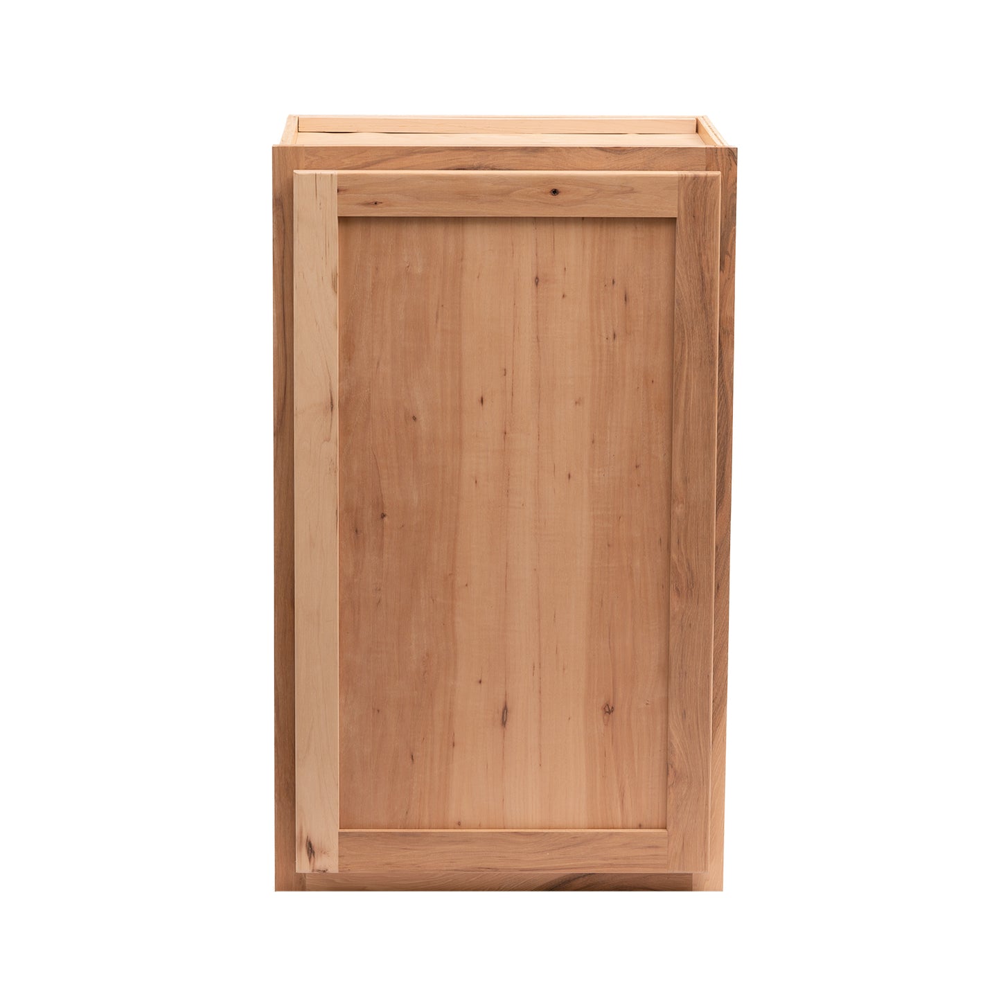 Quicklock RTA (Ready-to-Assemble) Raw Hickory Wall Cabinet- Slim 30" H