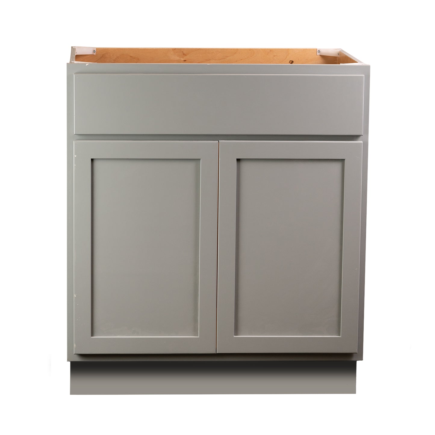 Quicklock RTA (Ready-to-Assemble) Magnetic Grey Vanity Base Cabinet | 42"Wx34.5"Hx21"D