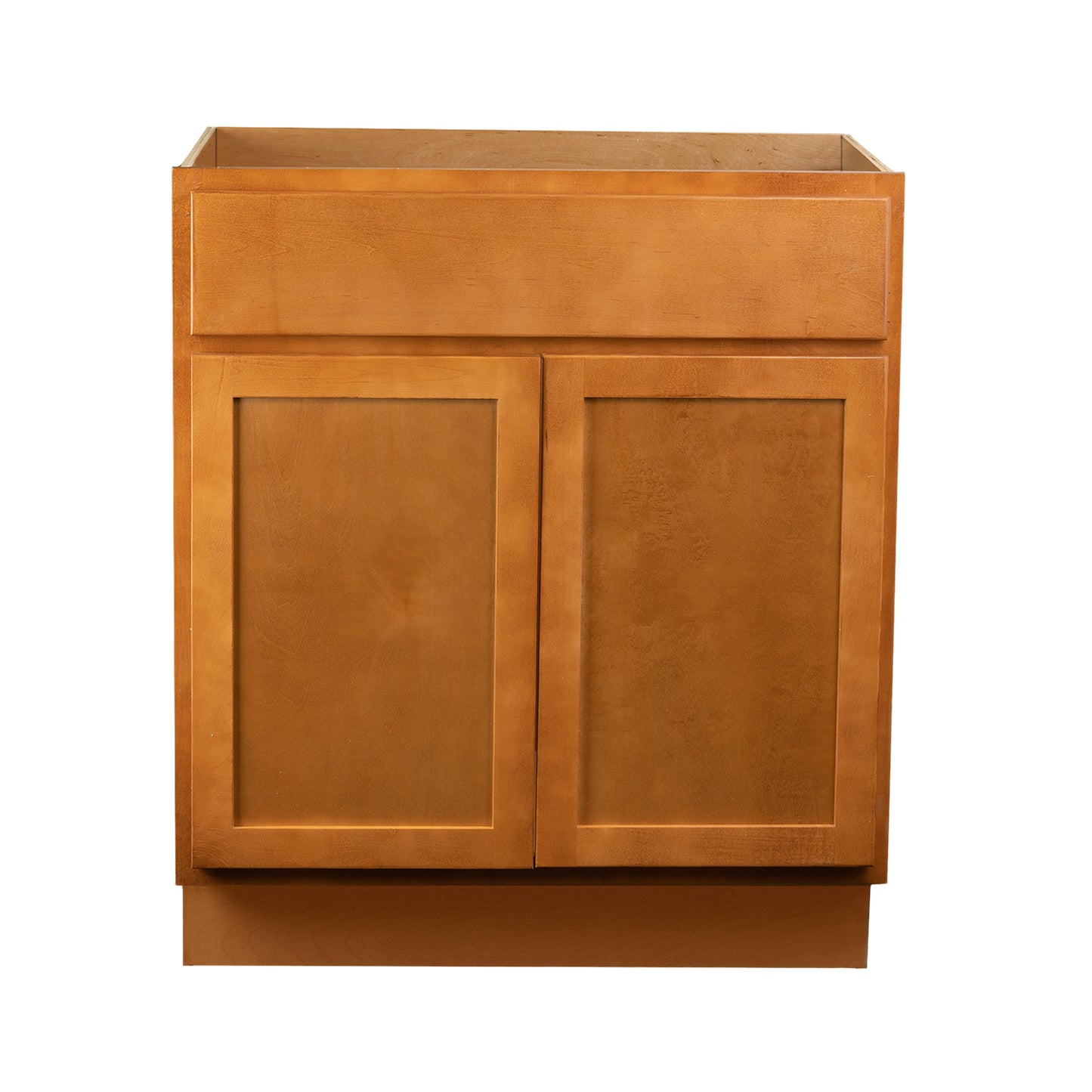 Quicklock RTA (Ready-to-Assemble) Provincial Stain Vanity Base Cabinet | 24"Wx34.5"Hx21"D