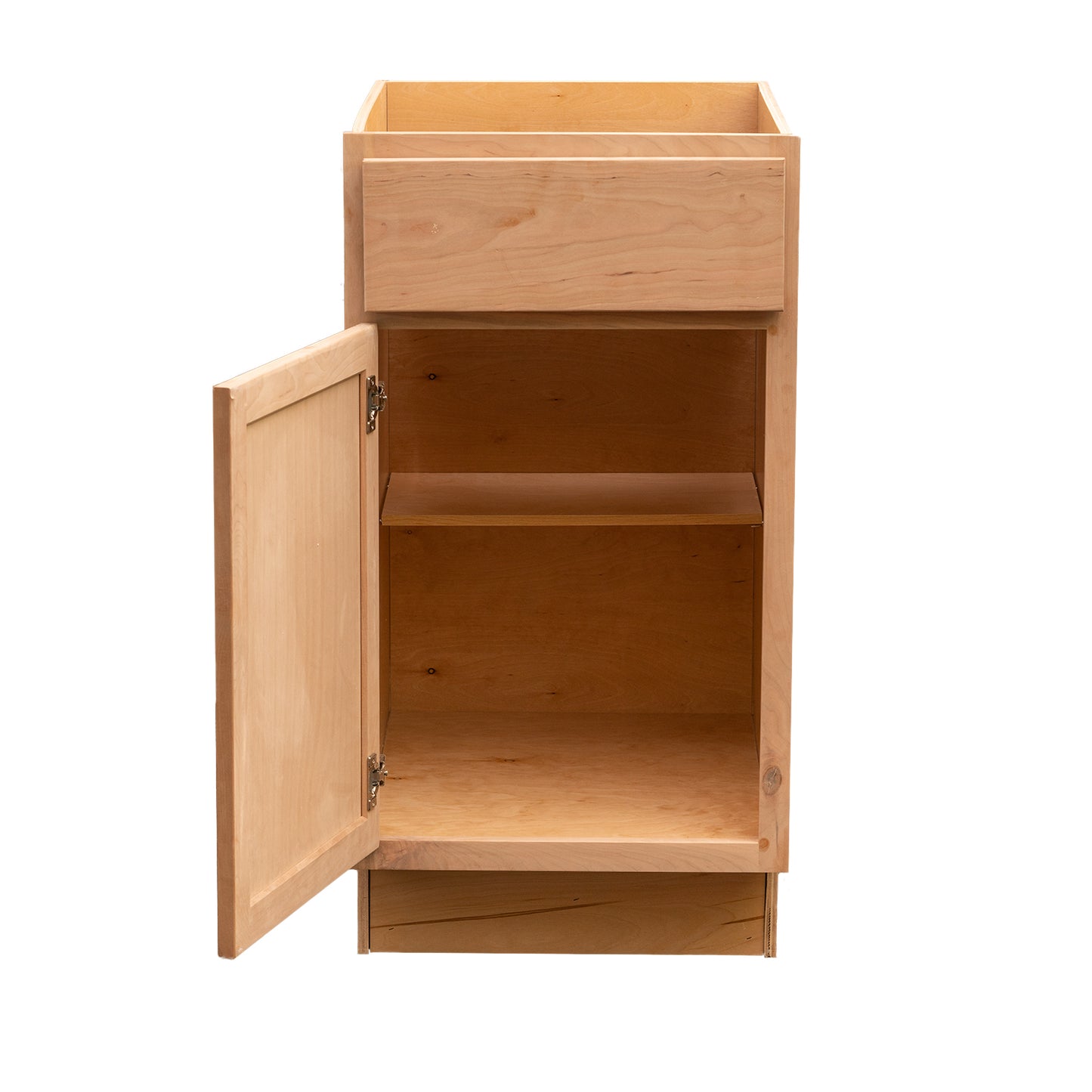 Quicklock Raw Cherry Base Cabinet - Single Door
