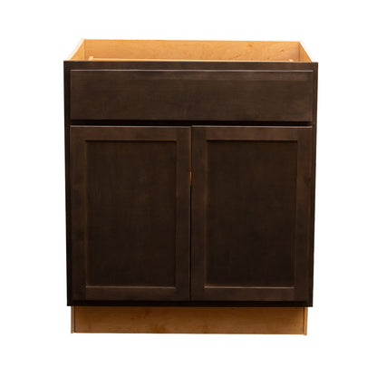 Sink Base Kitchen Cabinet Espresso Stain Base Cabinet