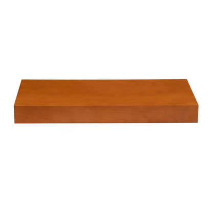 Floating Shelf | Provincial Stain | 8" Depth