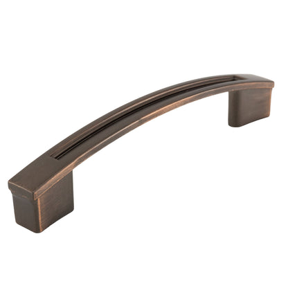 Drawer Pull & Cabinet Handle 3 ¾" Weathered Copper Modern