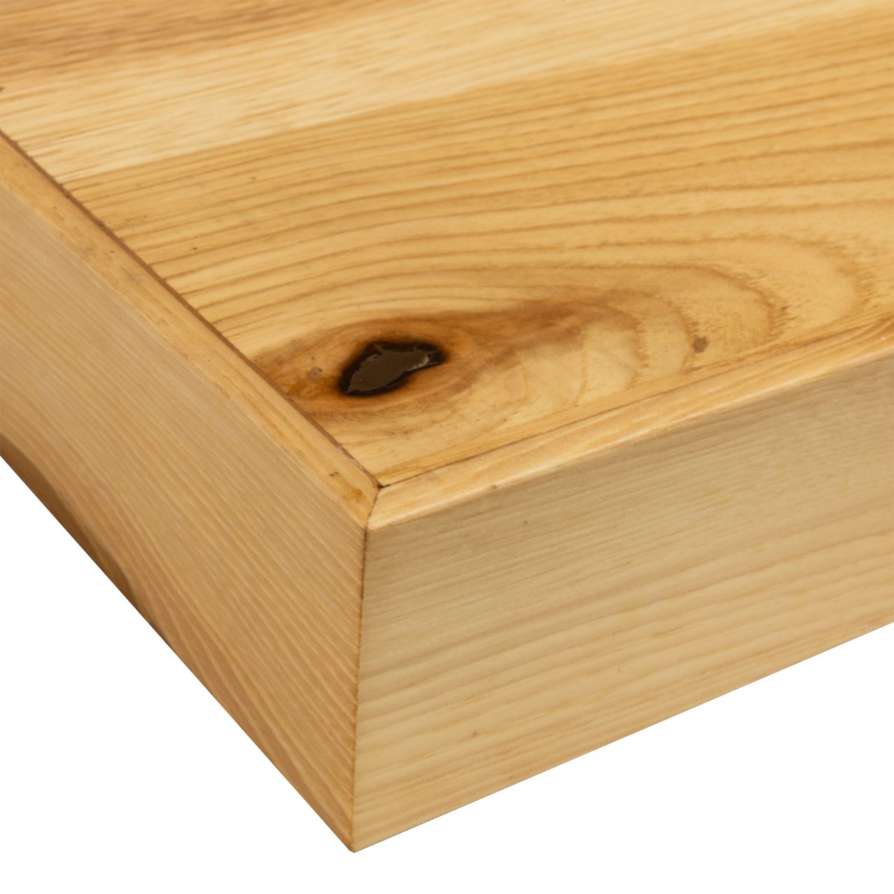 Quicklock Rustic Hickory Floating Shelf - Medium