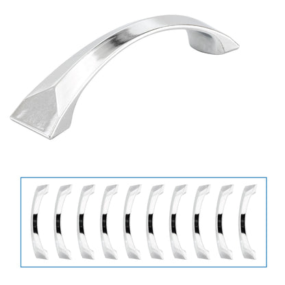 Drawer Pull & Cabinet Handle 3  ¾" Chrome