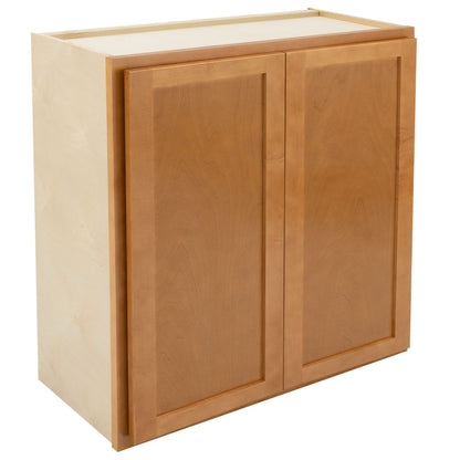 27" - 36" Wall Kitchen Cabinet Provincial Stain
