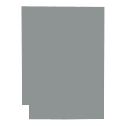 Left and Right Base Cabinet End Panel Magnetic Gray