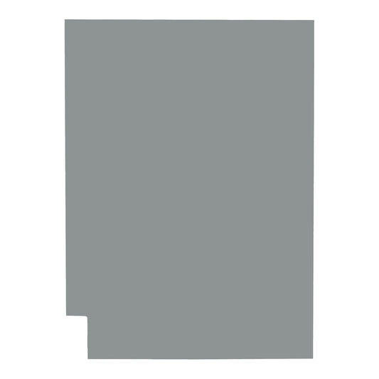 Left and Right Base Cabinet End Panel Magnetic Gray