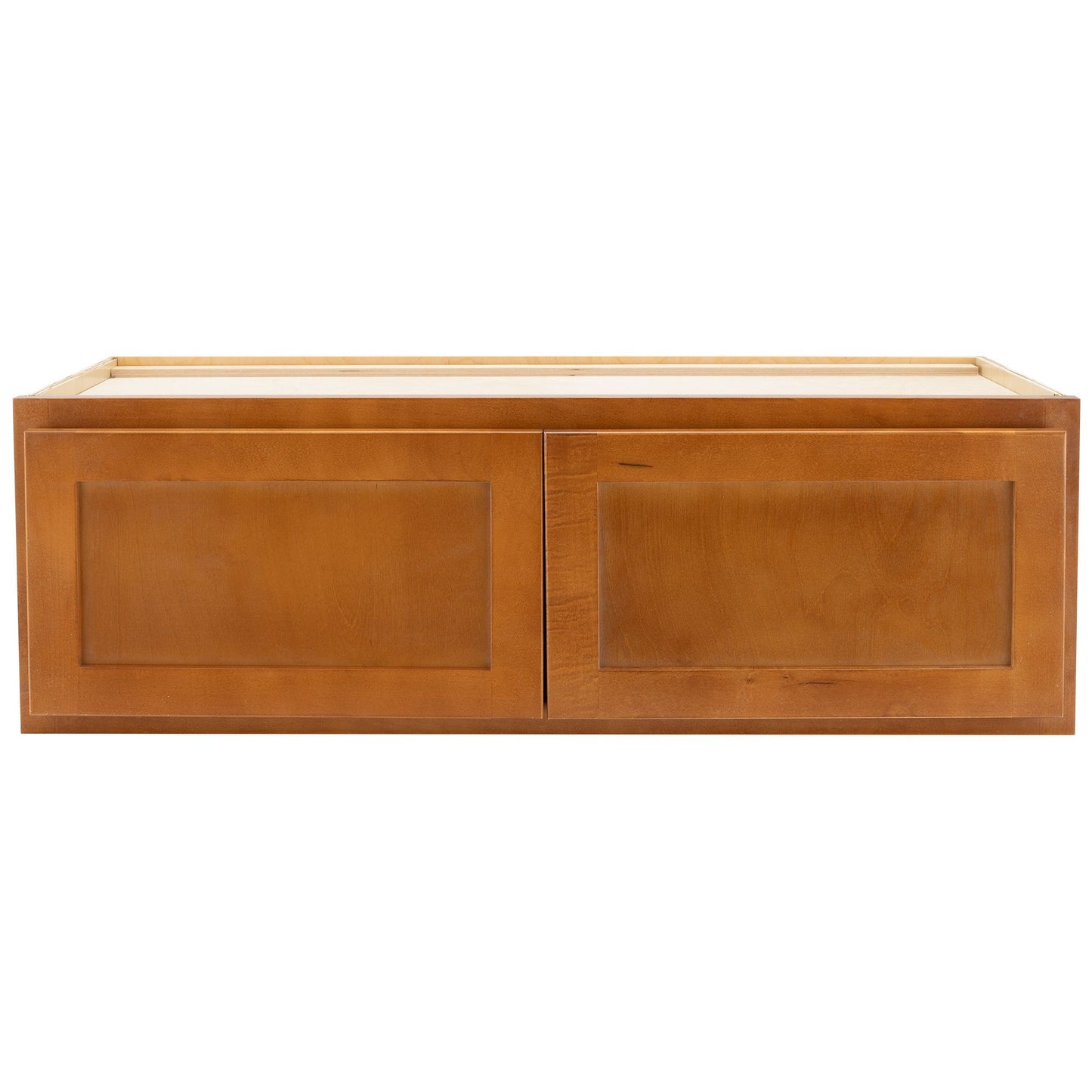 Refrigerator Wall Kitchen Cabinet Provincial Stain