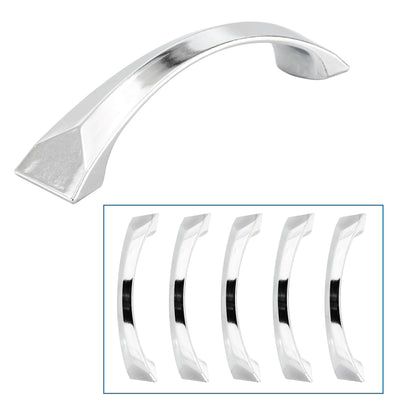 Drawer Pull & Cabinet Handle 3  ¾" Chrome