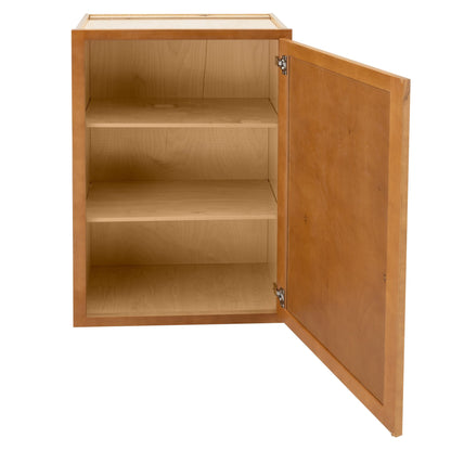 18" - 24" Wall Kitchen Cabinet Provincial Stain