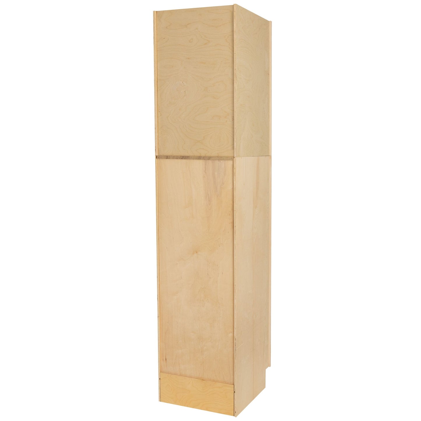 Quicklock Raw Maple Pantry Cabinet