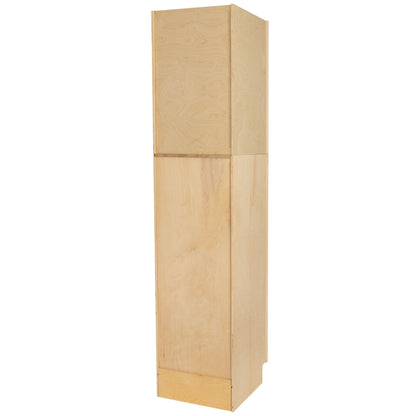 Pantry Kitchen Cabinet Raw Maple