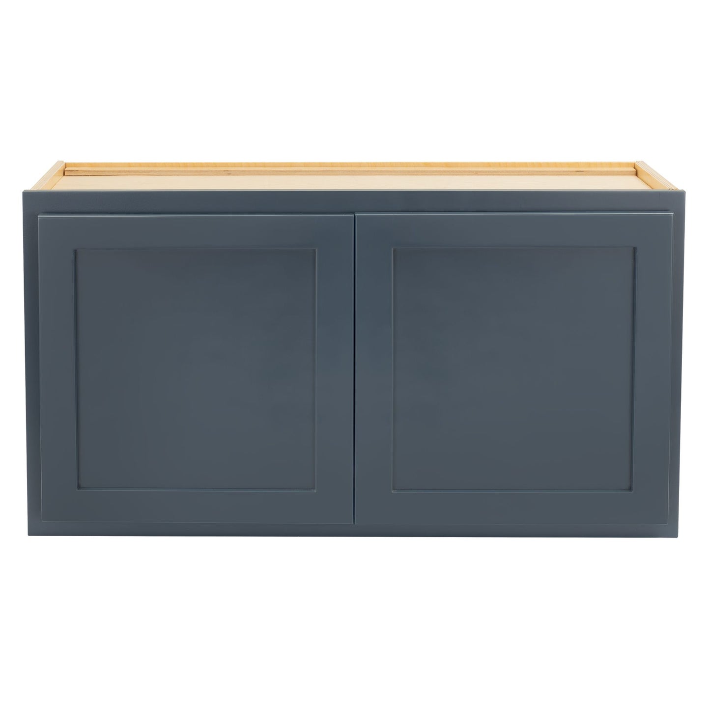 Quicklock Needlepoint Navy Microwave Wall Cabinet